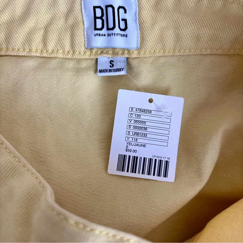 Yellow BDG mini skirt